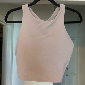 Athleta Conscious Crop High Neck Sports Bra Longline Top D-DD in size medium